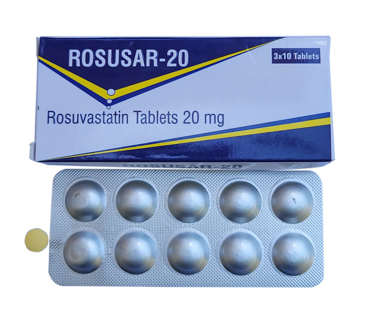 Rosuvastatin Tablets 20 mg (ROSUSAR-20)