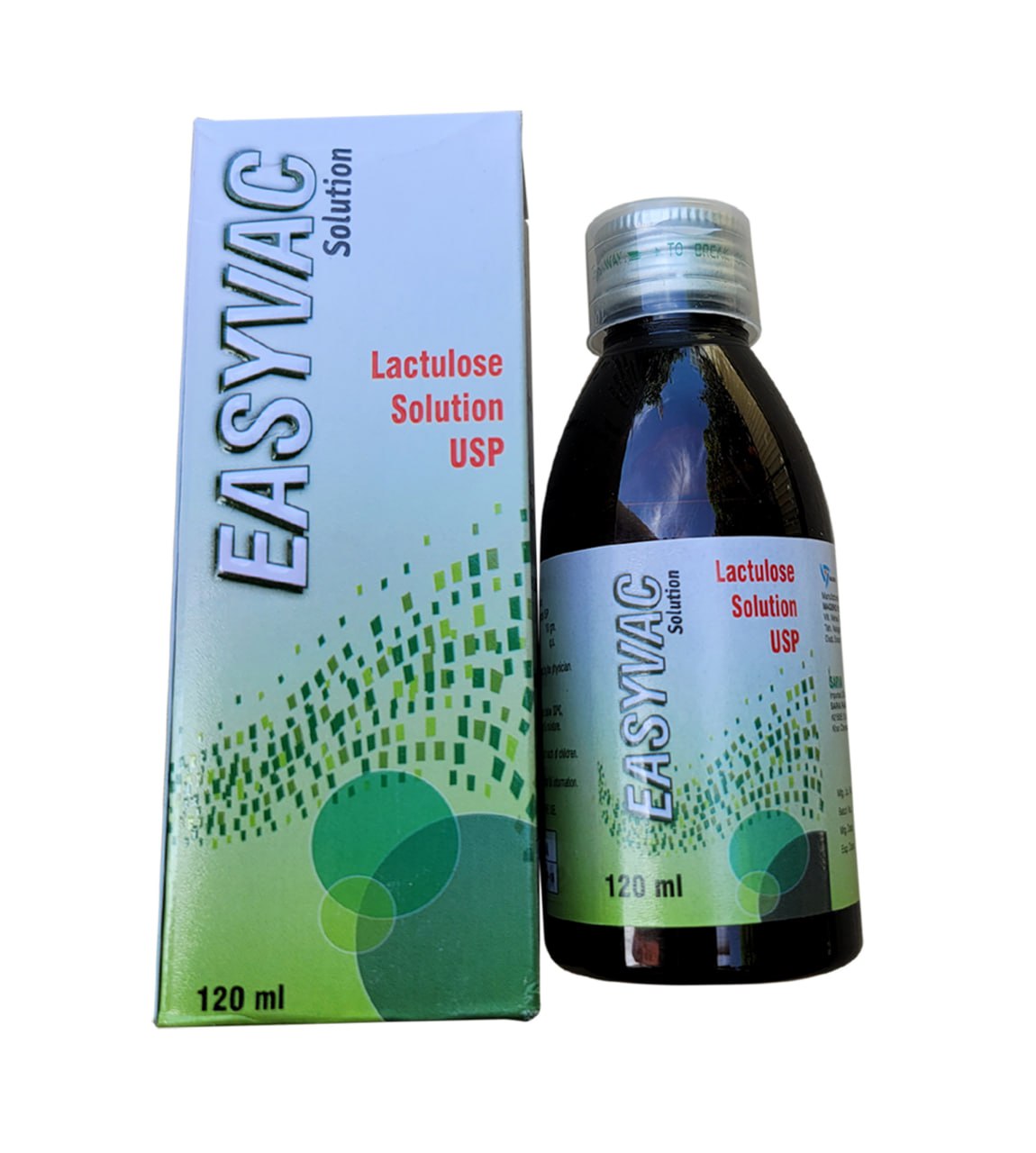 Lactulose Solution USP 120 ml (EASYVAC)